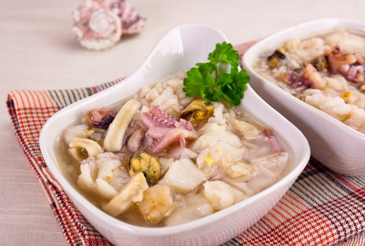 Суп с морепродуктами
