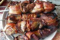 Шашлык в беконе