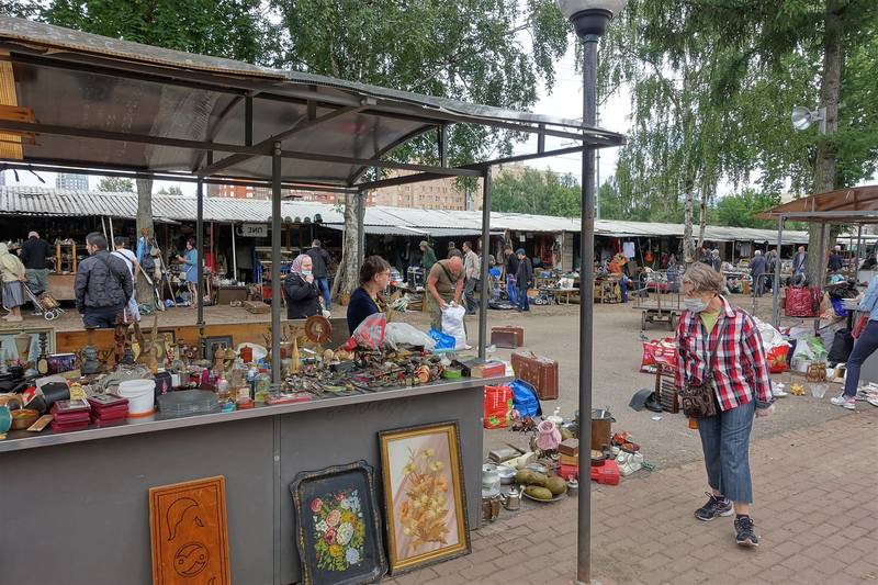 Блошиный рынок Блошиный рынок