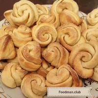 Творожное печенье