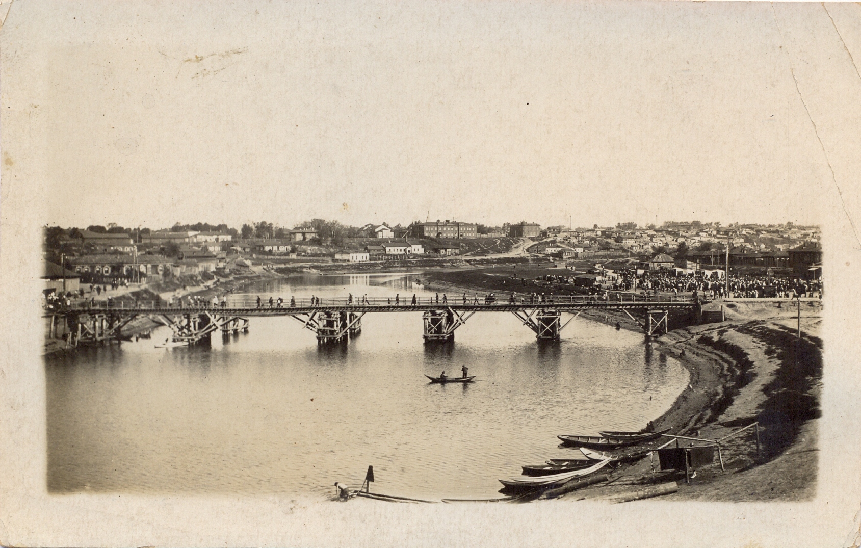 Мост через р. Омь 1932