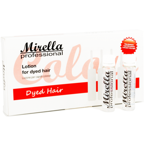 Лосьон для окрашенных волос 10 шт, Mirella Professional