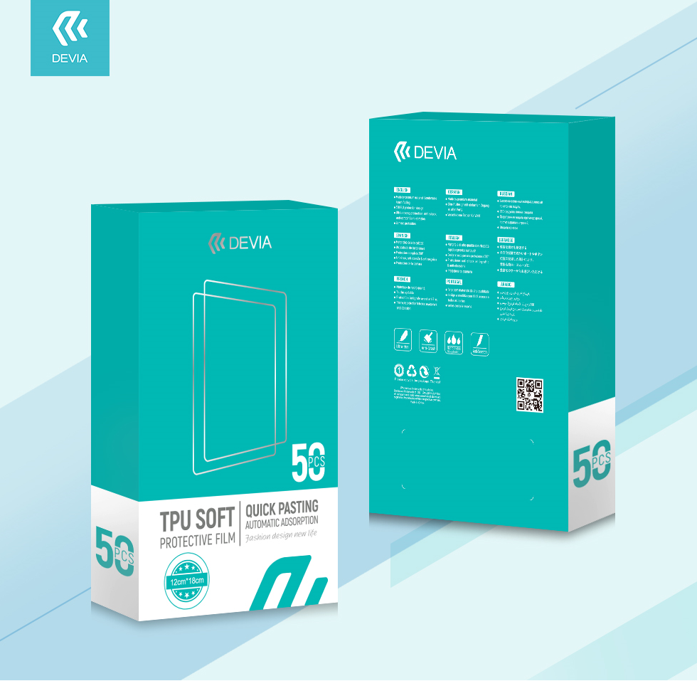 Пленки Devia для телефонов