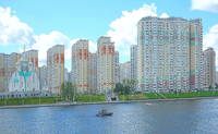 Здания Прибрежного р-на Красногорска. Фото Морошкина В.В.