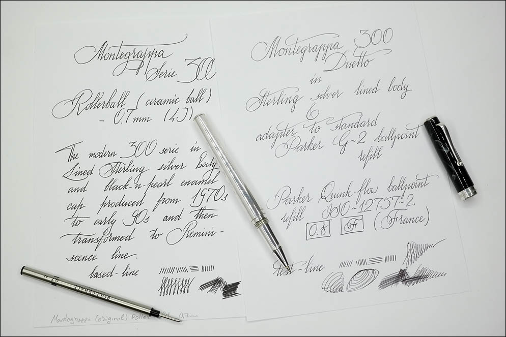 Montegrappa 300 roller convert to Parker ballpoint standard. Lenskiy.org