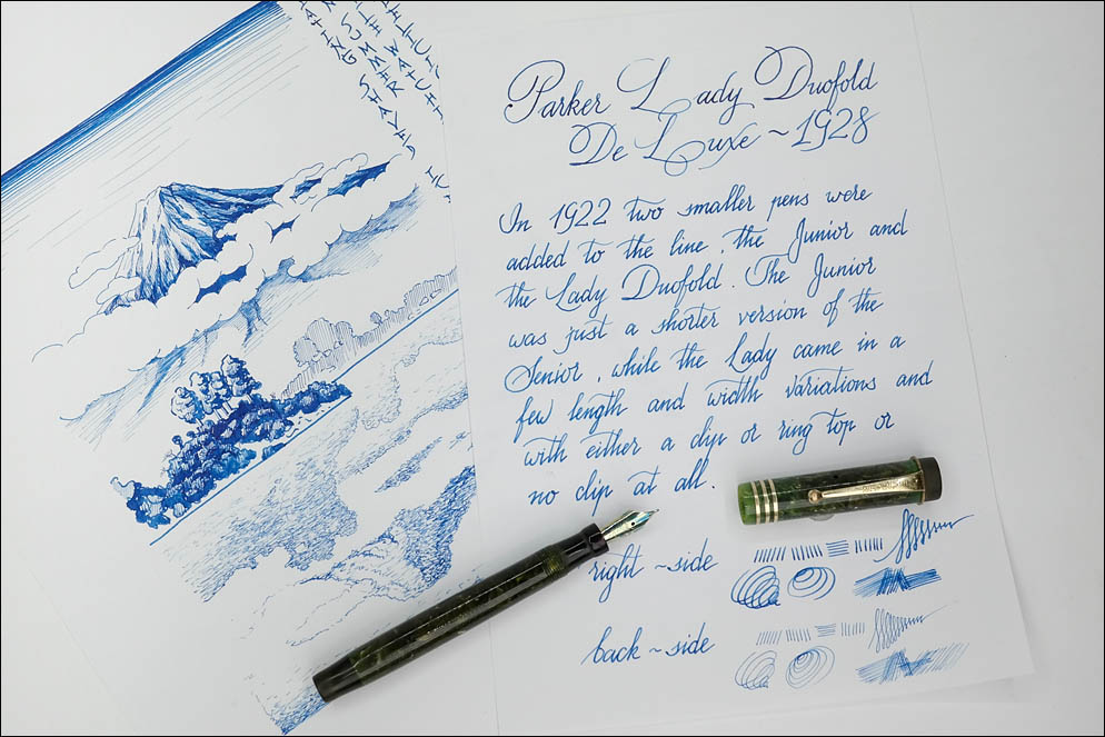 Parker Lady DUOFOLD De Luxe 1928. Lenskiy.org
