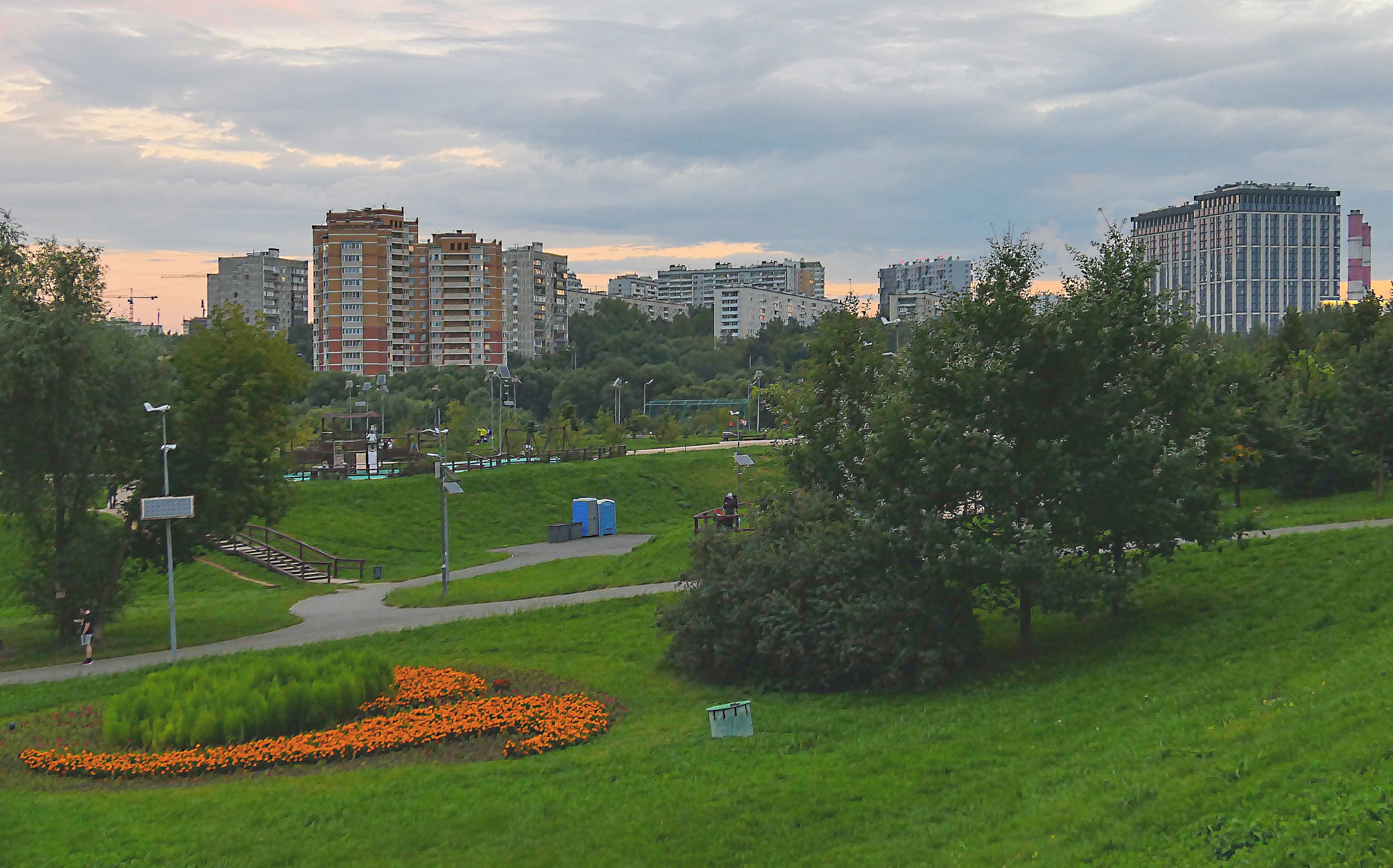 Долина р. Сетунь к вечеру. Фото Морошкина В.В.