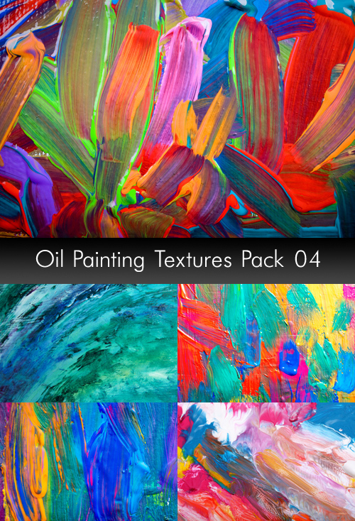 Oil Painting Textures, pack 4