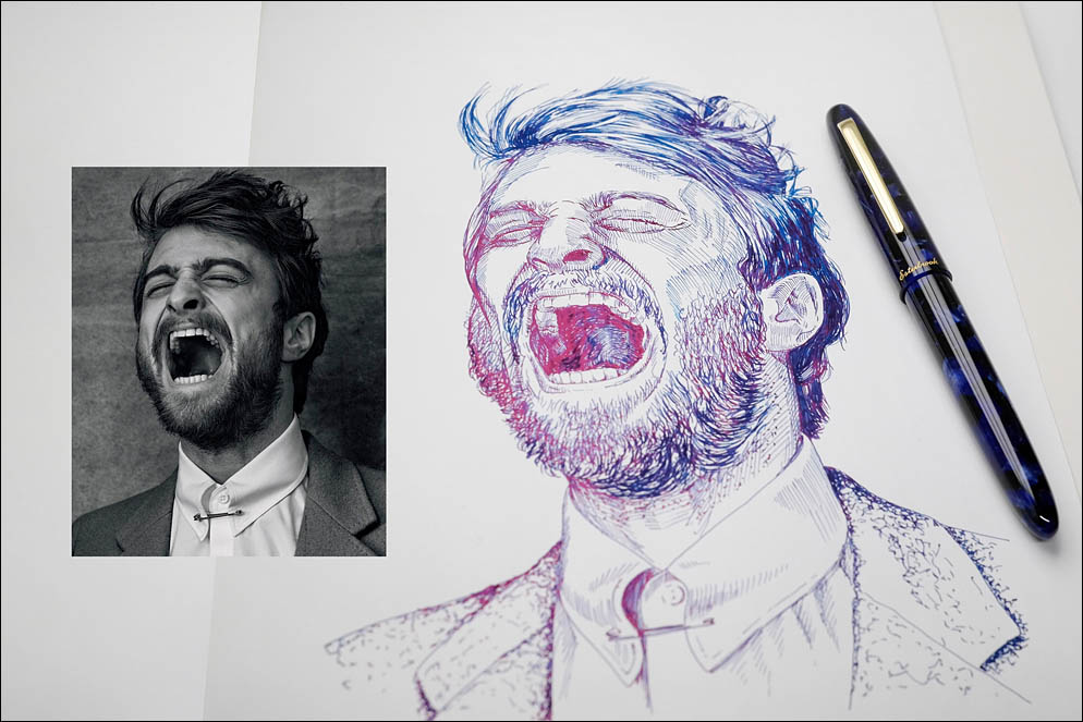 Daniel Radcliffe for Idol (2015). Lenskiy.org
