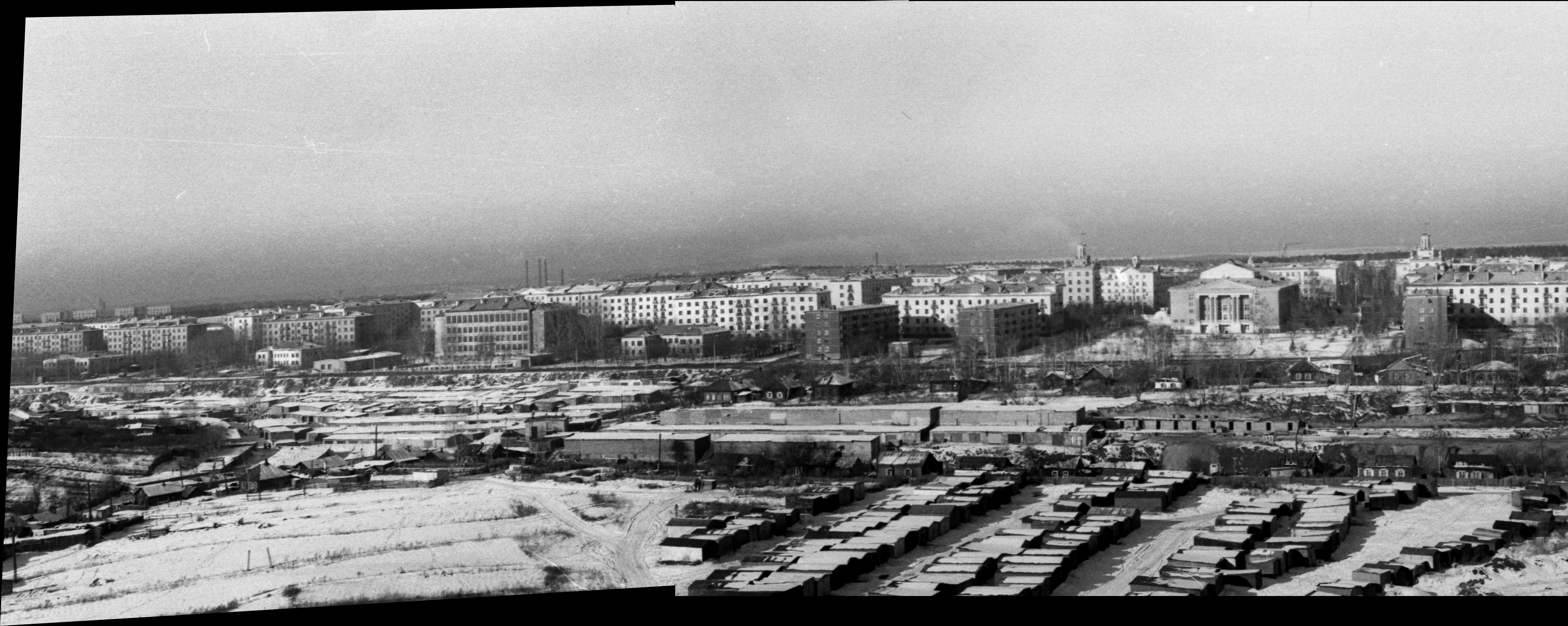 Панорама ул. Народная (1977 год)