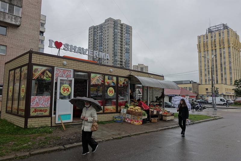 Пасмурный Петербург Пасмурный Петербург