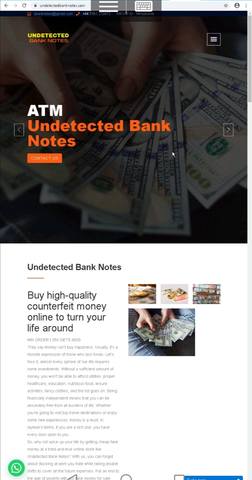 undetected banknotes com Proof Abuse