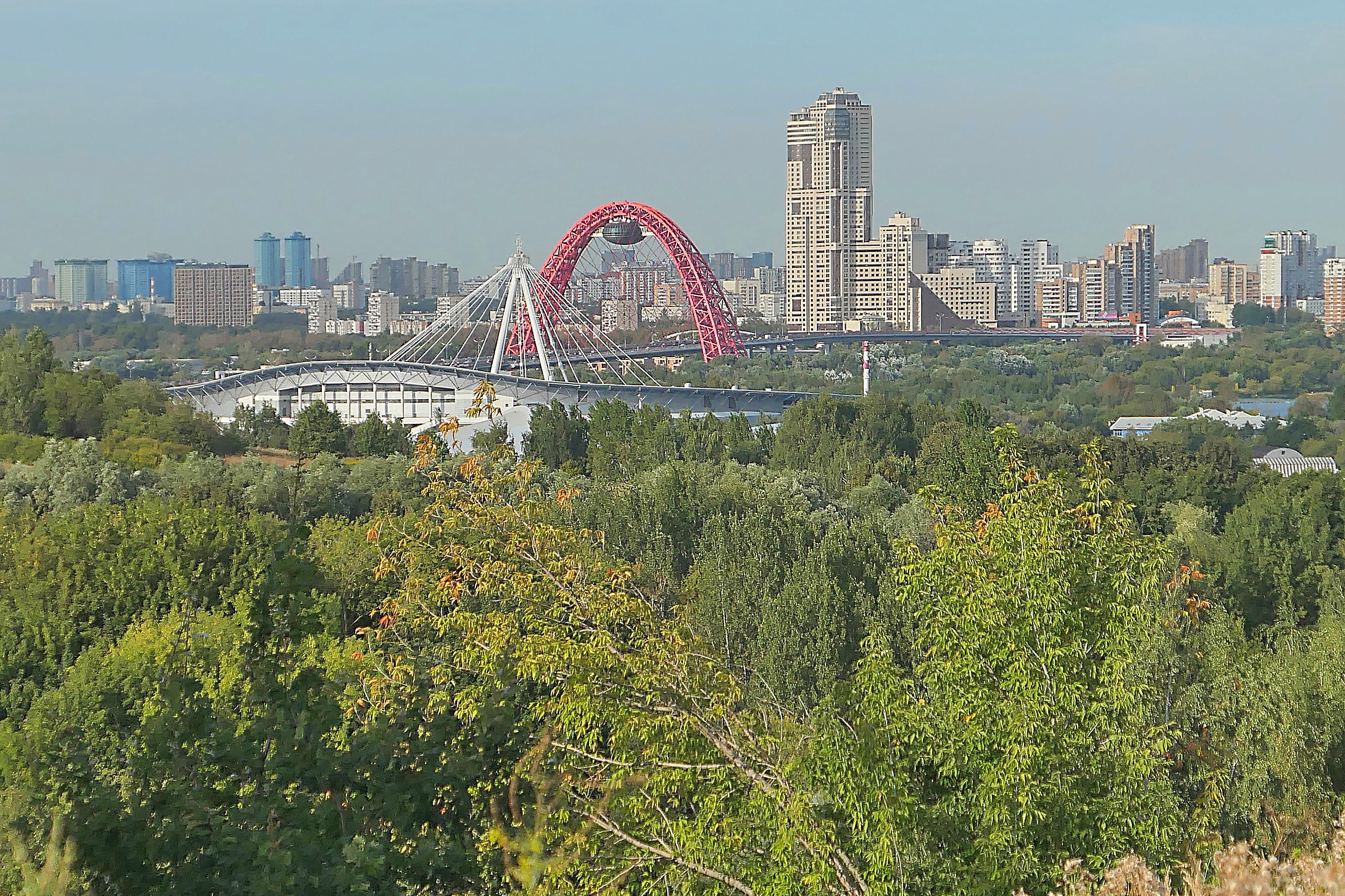 Крылатские холмы в Москве в 2020