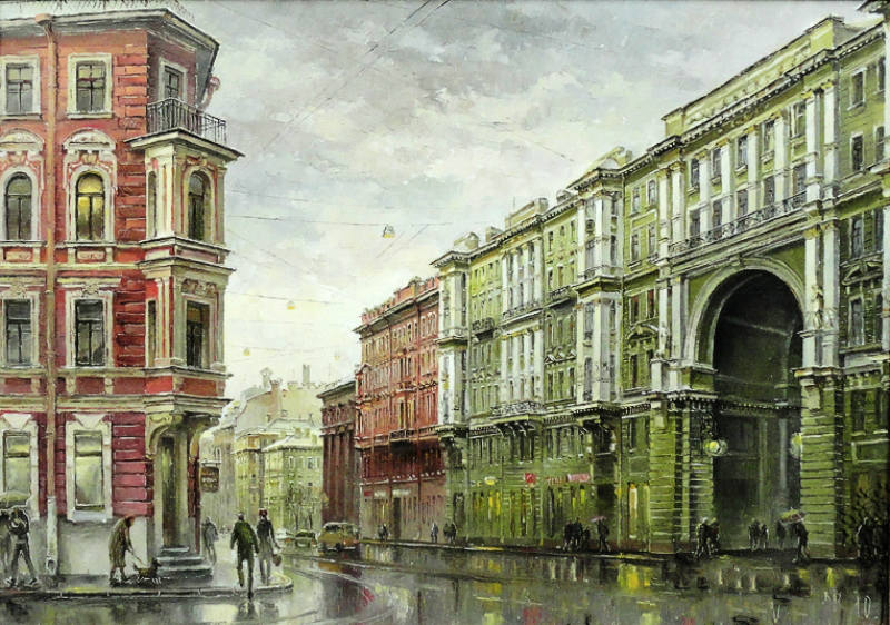 Петербург на картине Петербург на картине
