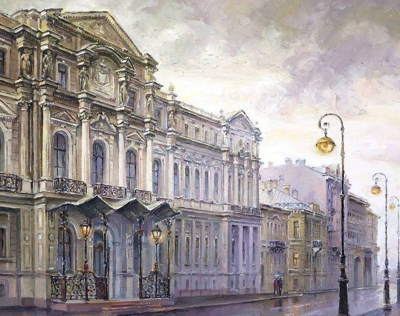 Петербург на картине Петербург на картине