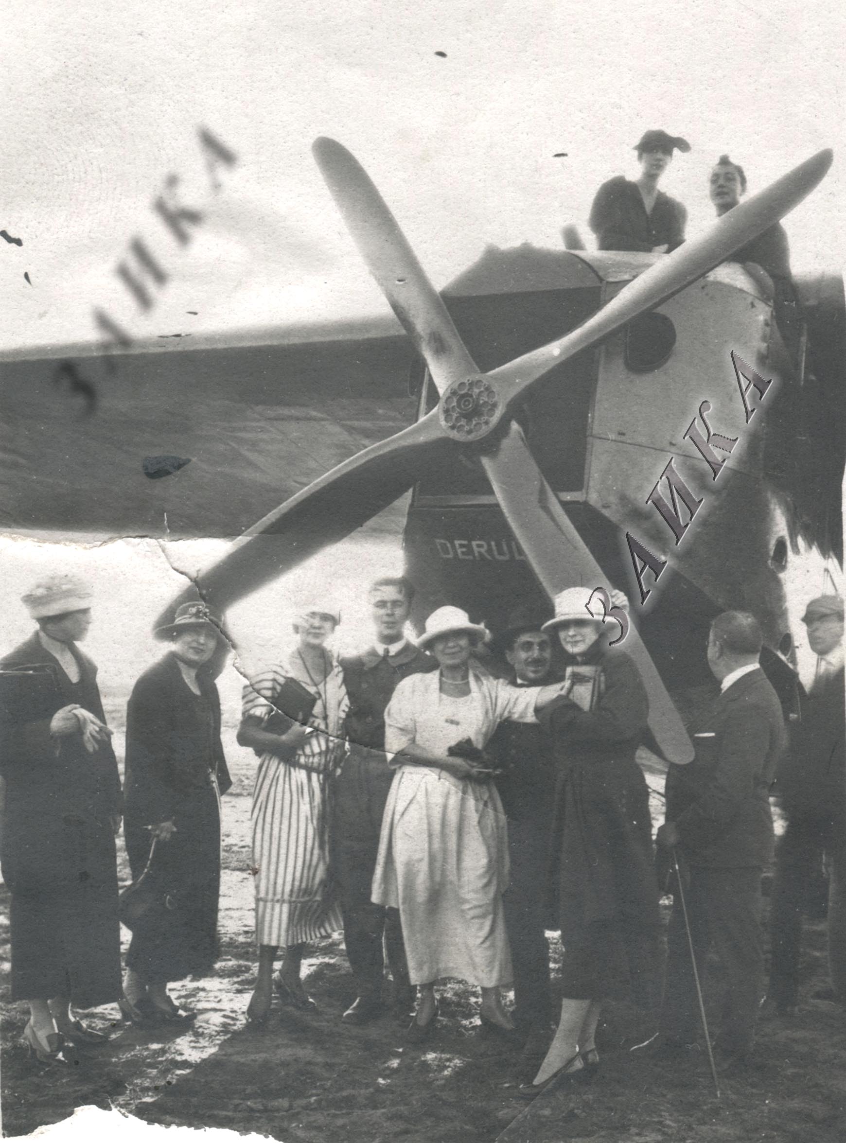 Fokker F III Дерулюфт и женщины копия