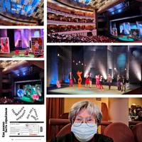 На спектакле 'Как важно быть серьёзным', Театр им. Моссовета, режиссёр Виктор Шамиров