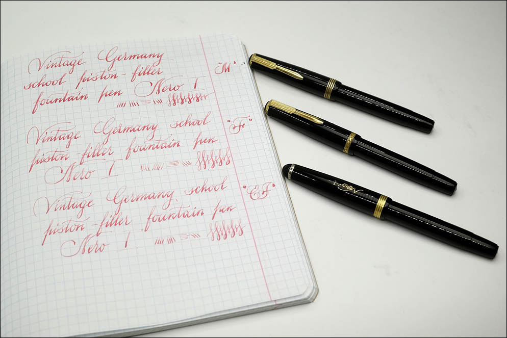 Nero I. vtg Germany piston filler fountain pen. Lenskiy.org