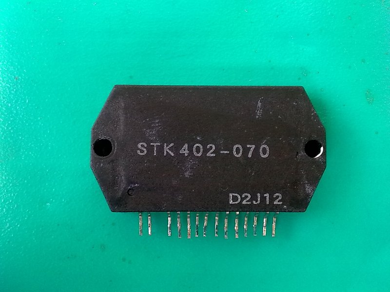 Как собрать усилитель на STK402-070