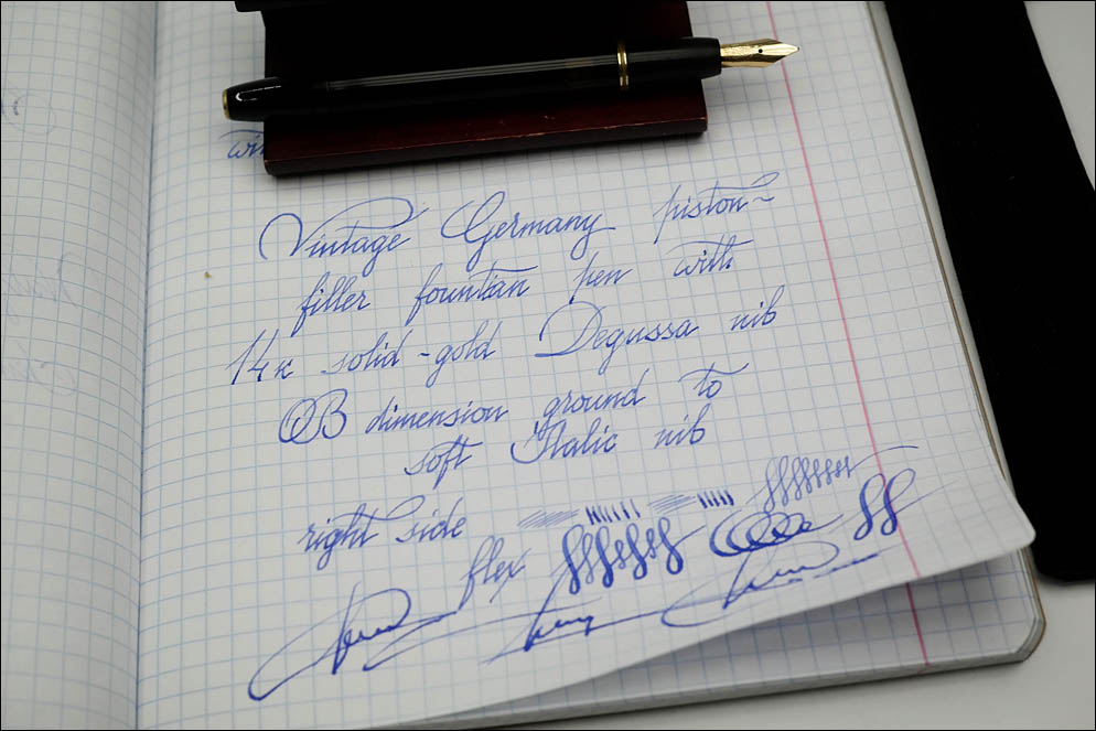RexGold Degussa OB to Soft Italic M