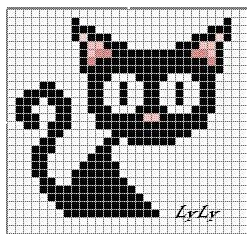 Варежки с котами 11