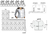 Жакетик крючком воздушный 2-2