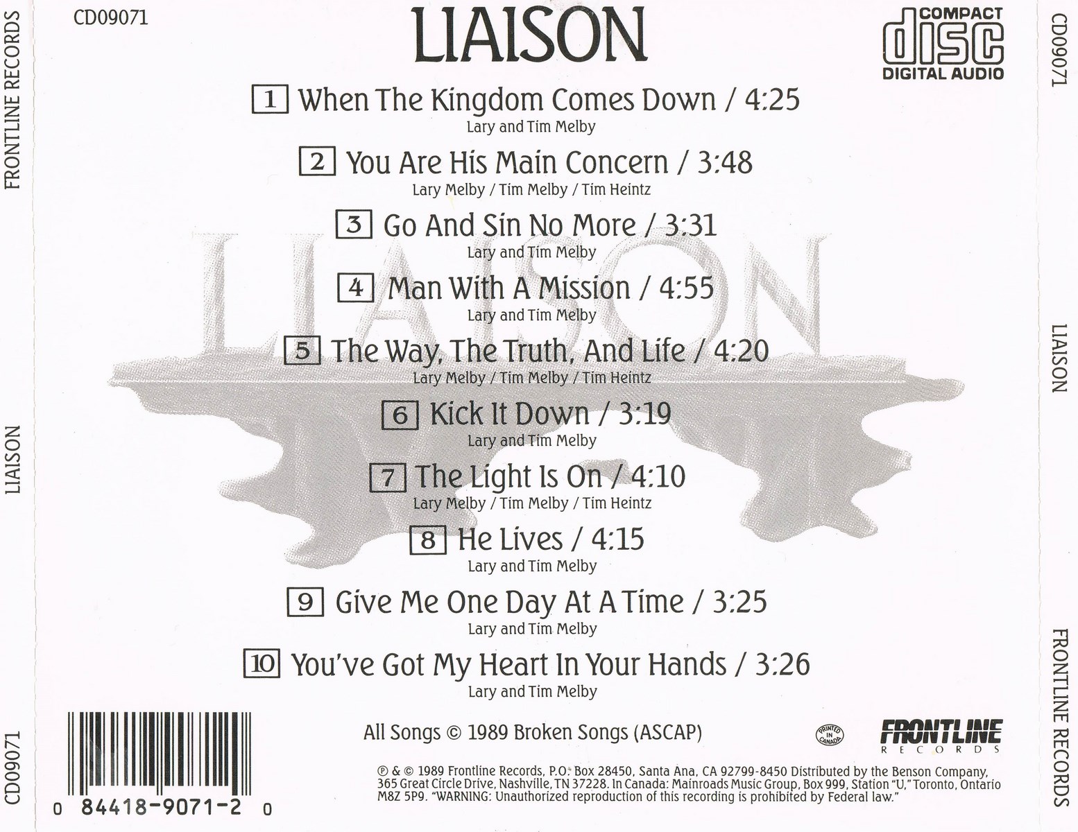 liaison 1989 back