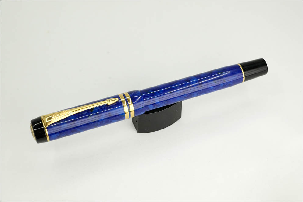 Parker Duofold International Lapis Lazuli MK-II. Lenskiy.org