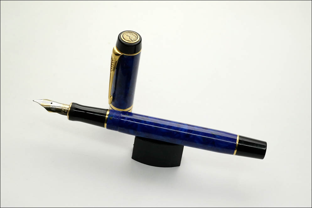 Parker Duofold International Lapis Lazuli MK-II. Lenskiy.org