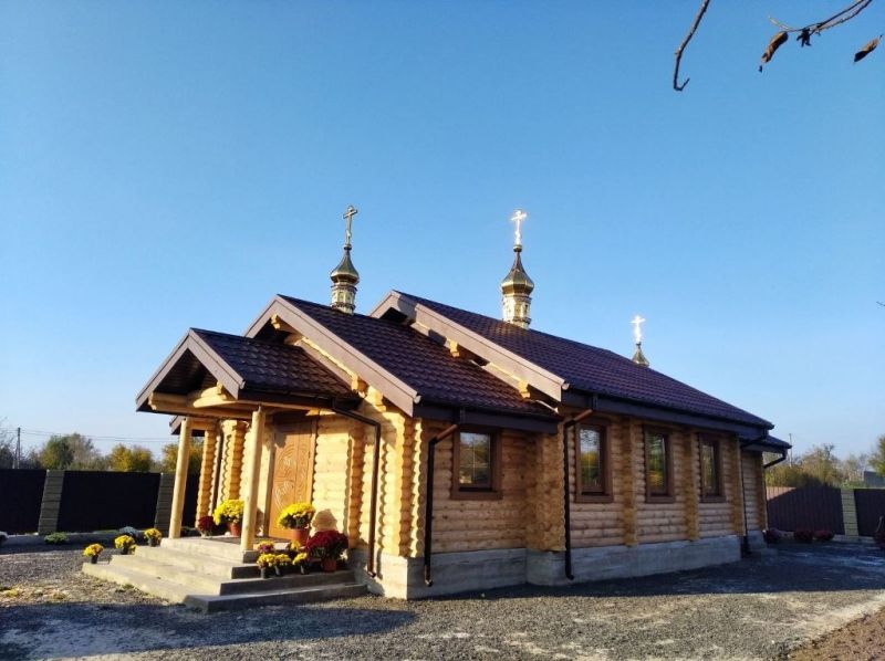 Новый храм села Скобелка