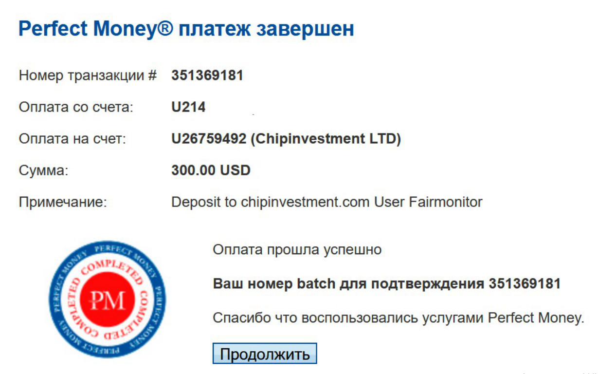 CHIPINVESTMENT - chipinvestment.com