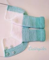 Куртка бело бирюза