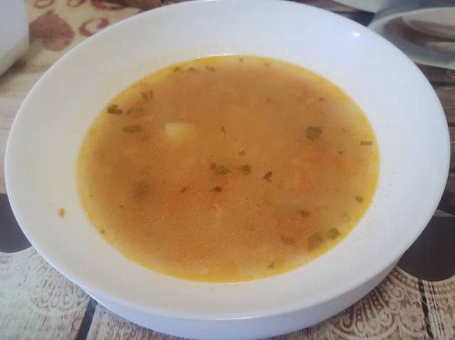 Суп овощной с итальянским акцентом