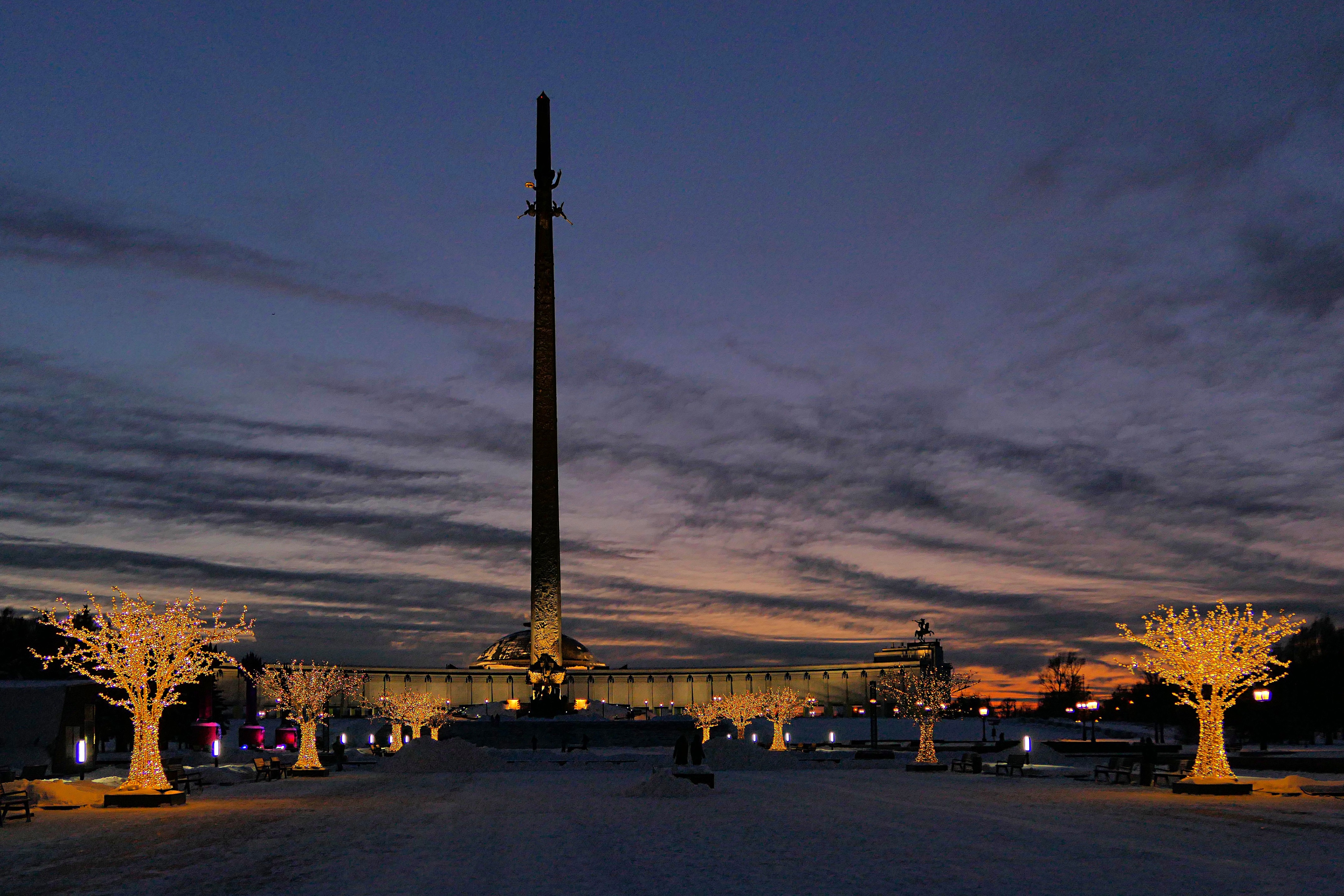 горки в парке победы в москве