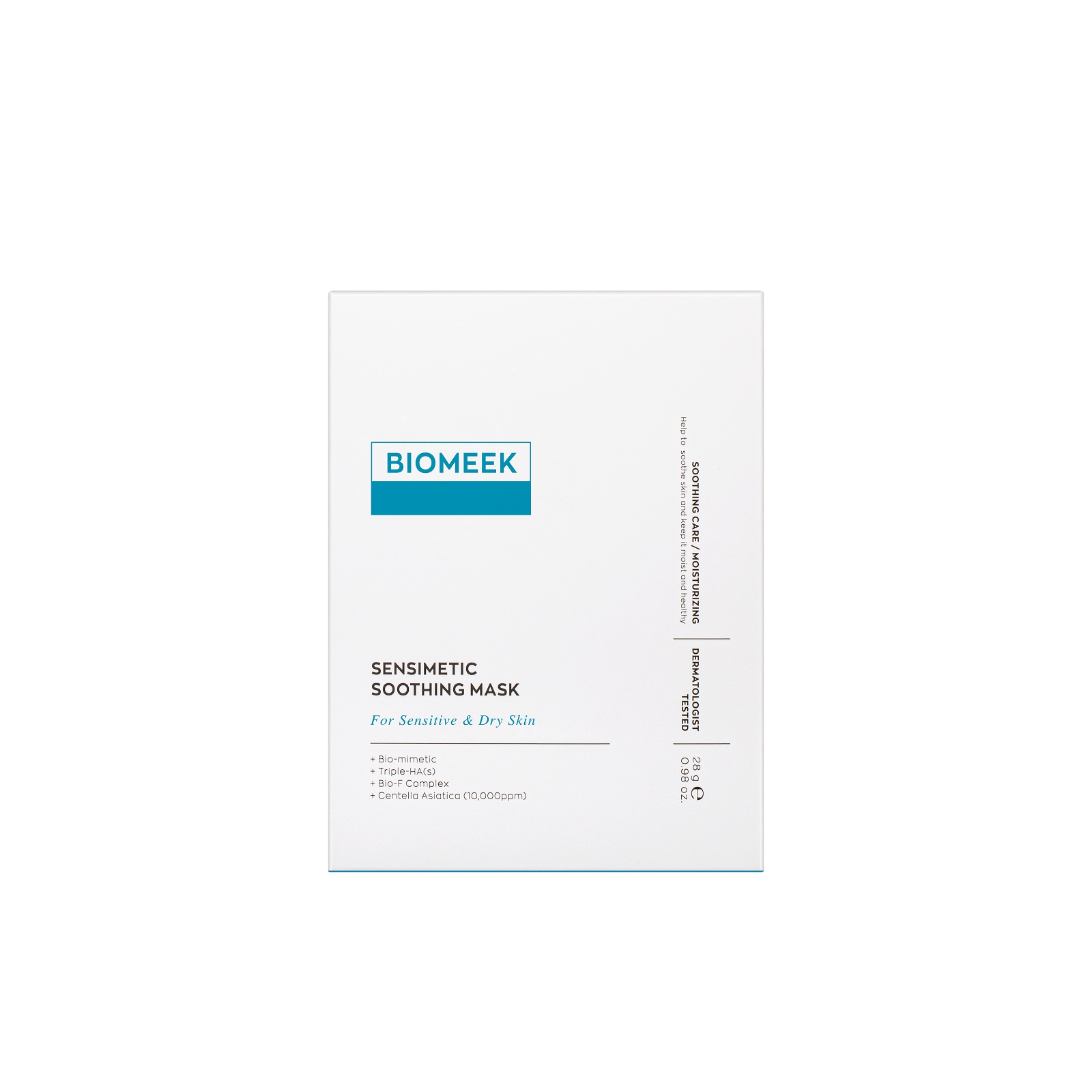 BIOMEEK SENSIMEITIC SOOTHING MASK.S(1ea)