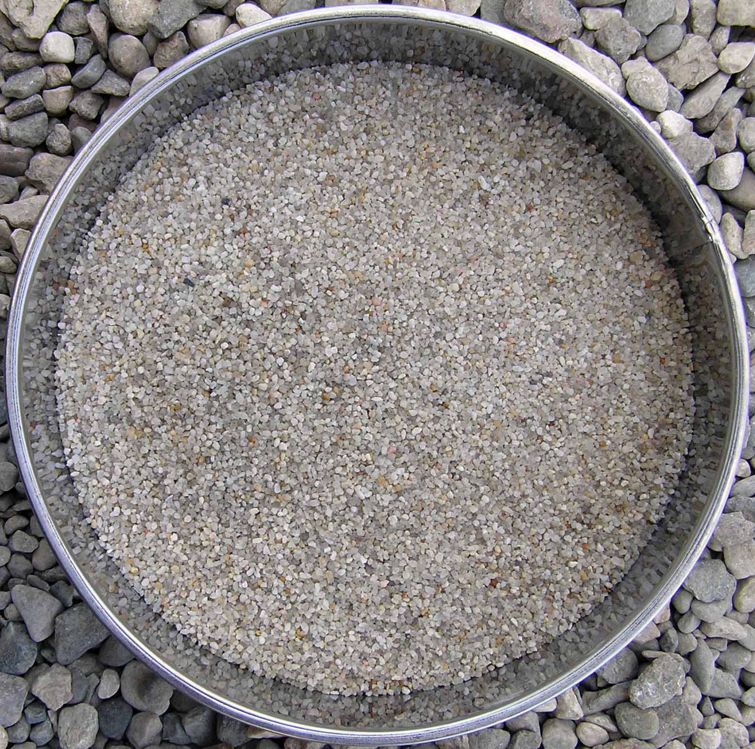 кварцевый песок фр. 0.8-2мм