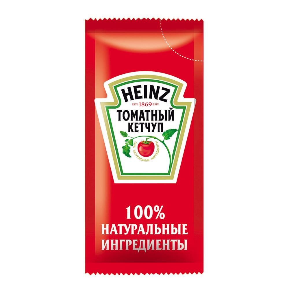Кетчуп томатный Heinz порционный сашет, 9гр x 1000шт