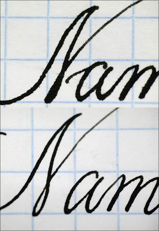 Podillya fountain pens and inks test. Lenskiy.org