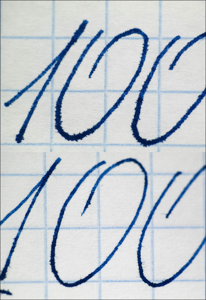Podillya fountain pens and inks test. Lenskiy.org