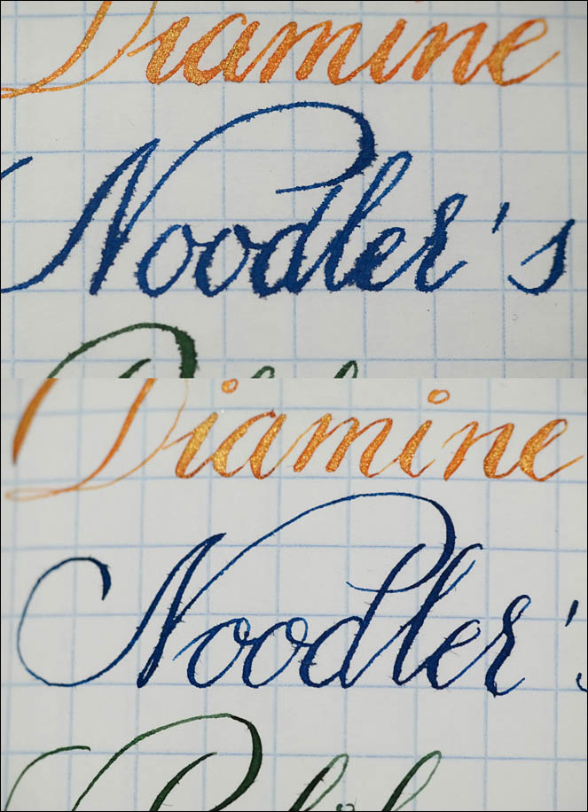 Podillya fountain pens and inks test. Lenskiy.org