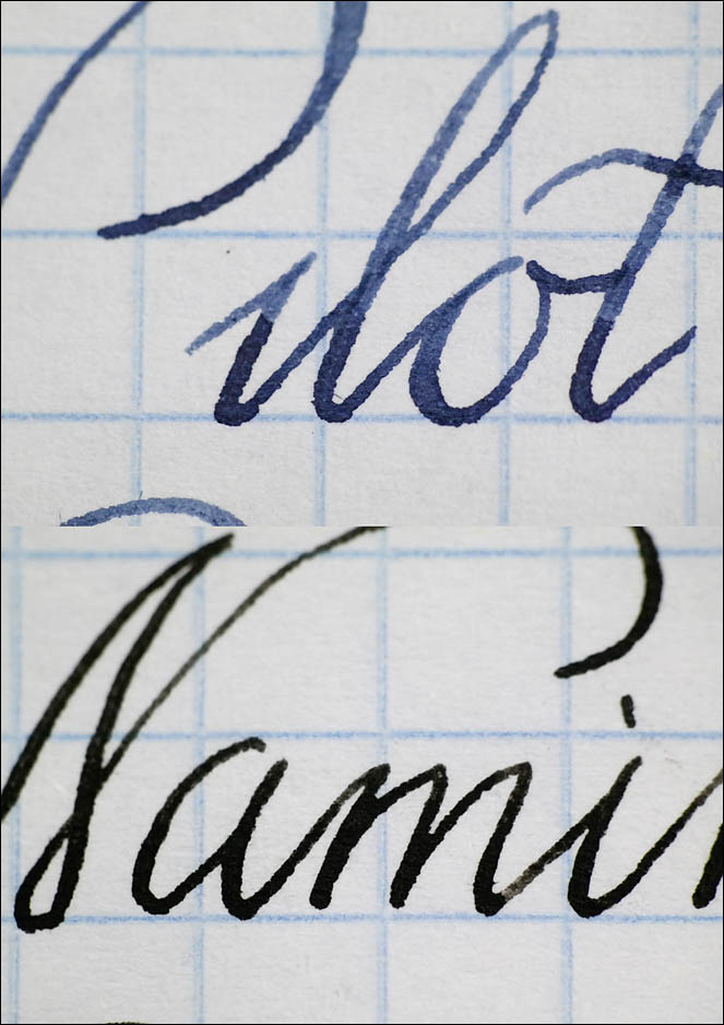Podillya fountain pens and inks test. Lenskiy.org