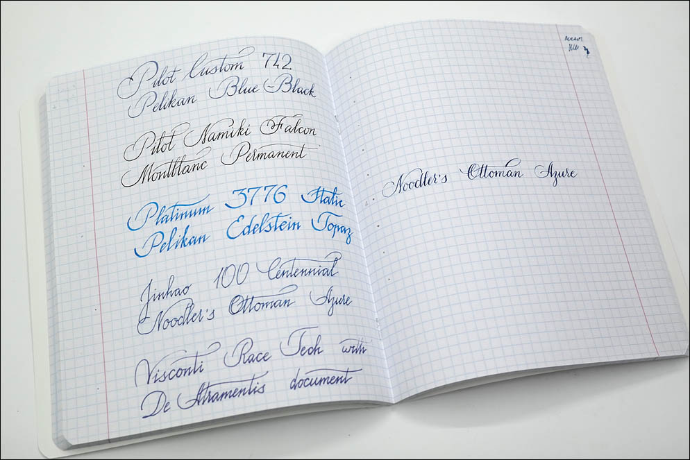 Podillya fountain pens and inks test. Lenskiy.org