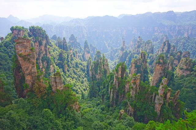 Уч-к Сто Драконов парка Чжанцзяцзе. Фото Морошкина В.В.