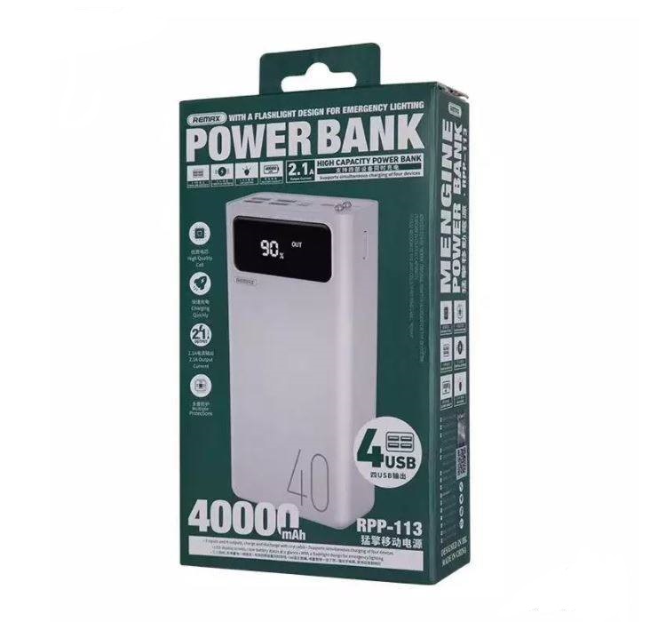 Power Bank Remax на 40000mAh