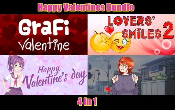 Happy Valentines Bundle / 4 in 1