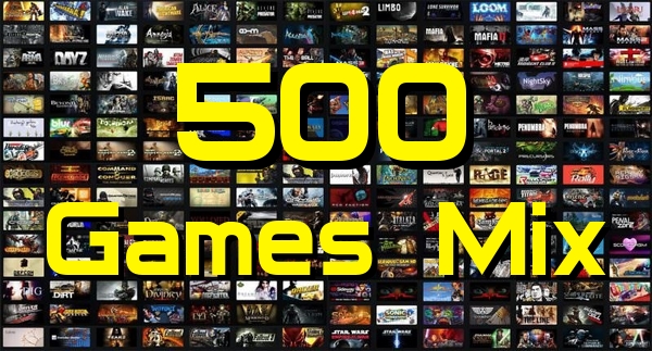 Mix 500 разных игр