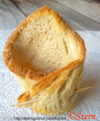 Бутерброды-тарталетки со шпротами
