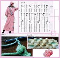 Пальто Магия роз 1-7