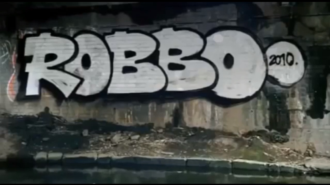 ROBBO граффити ROBBO 3