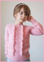 Детям Джемпер с рюшей 1-7